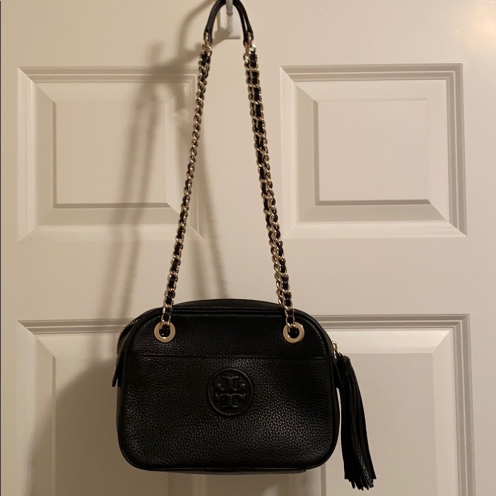 Tory Burch camera style crossbody purse EUC